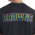Футболка Cleveland Browns Nike Black 2025 NFL Crucial Catch Tri-Blend Dri-FIT