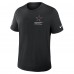 Футболка Dallas Cowboys Nike Black 2025 NFL Crucial Catch Tri-Blend Dri-FIT