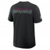 Футболка Tampa Bay Buccaneers Nike Black 2025 NFL Crucial Catch Tri-Blend Dri-FIT