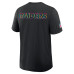 Футболка Las Vegas Raiders Nike 2025 NFL Crucial Catch Tri-Blend Dri-FIT - Black
