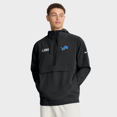 Куртка Detroit Lions Nike Black Sideline Alt Pack Anorak
