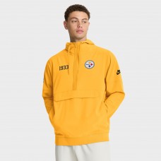 Куртка Pittsburgh Steelers Nike Gold 1933 Sideline Alt Pack Anorak