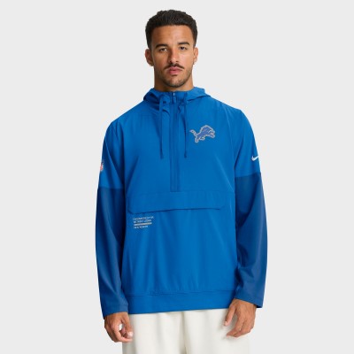 Куртка Detroit Lions Nike Blue Sideline Anorak