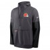 Куртка Cleveland Browns Nike Anthracite Sideline Anorak