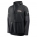 Куртка на короткой молнии Baltimore Ravens Nike Black Sideline Anorak