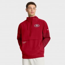 Куртка San Francisco 49ers Nike Scarlet Sideline Anorak