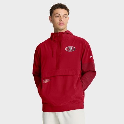 Куртка San Francisco 49ers Nike Scarlet Sideline Anorak