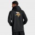 Толстовка на молнии Minnesota Vikings Nike Black Sideline Standard Issue Utility Player Dri-FIT