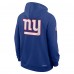 New York Giants Nike Royal Sideline Standard Issue Utility Player Dri-FIT Full-Zip Hoodie
