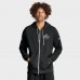 Толстовка на молнии Philadelphia Eagles Nike Black Sideline Standard Issue Utility Player Dri-FIT