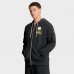 Толстовка на молнии Pittsburgh Steelers Nike Black Sideline Standard Issue Utility Player Dri-FIT