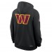 Толстовка на молнии Washington Commanders Nike Black Sideline Standard Issue Utility Player Dri-FIT