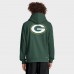 Толстовка на молнии Green Bay Packers Nike Green Sideline Standard Issue Utility Player Dri-FIT