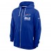 Толстовка на молнии Buffalo Bills Nike Royal Sideline Standard Issue Utility Player Dri-FIT