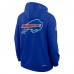 Толстовка на молнии Buffalo Bills Nike Royal Sideline Standard Issue Utility Player Dri-FIT