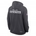 Толстовка Dallas Cowboys Nike Anthracite Sideline Standard Issue Initial Home Dri-FIT