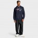 Толстовка New England Patriots Nike Navy Sideline Standard Issue Initial Home Dri-FIT