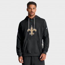 Толстовка New Orleans Saints Nike Black Sideline Standard Issue Initial Home Dri-FIT