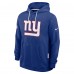 Толстовка New York Giants Nike Royal Sideline Standard Issue Initial Home Dri-FIT
