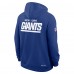 Толстовка New York Giants Nike Royal Sideline Standard Issue Initial Home Dri-FIT