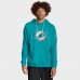 Miami Dolphins Nike Aqua Sideline Standard Issue Initial Home Dri-FIT Hoodie