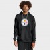 Толстовка Pittsburgh Steelers Nike Black Sideline Standard Issue Initial Home Dri-FIT