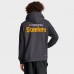 Толстовка Pittsburgh Steelers Nike Anthracite Sideline Standard Issue Initial Home Dri-FIT