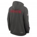 Толстовка Tampa Bay Buccaneers Nike Pewter Sideline Standard Issue Initial Home Dri-FIT