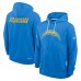 Los Angeles Chargers Nike Powder Blue Sideline Standard Issue Initial Home Dri-FIT Hoodie