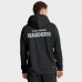 Толстовка Las Vegas Raiders Nike Black Sideline Standard Issue Initial Home Dri-FIT