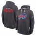 Толстовка Buffalo Bills Nike Anthracite Sideline Standard Issue Initial Home Dri-FIT
