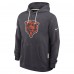 Толстовка Chicago Bears Nike Anthracite Sideline Standard Issue Initial Home Dri-FIT