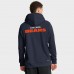 Толстовка Chicago Bears Nike Navy Sideline Standard Issue Initial Home Dri-FIT