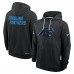 Толстовка Carolina Panthers Nike Black Sideline Standard Issue Initial Home Dri-FIT