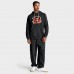Толстовка Cincinnati Bengals Nike Black Sideline Standard Issue Initial Home Dri-FIT