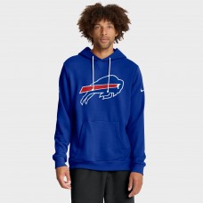 Толстовка Buffalo Bills Nike Royal Sideline Standard Issue Initial Home Dri-FIT