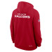 Толстовка Atlanta Falcons Nike Red Sideline Standard Issue Initial Home Dri-FIT