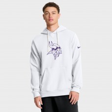 Толстовка Minnesota Vikings Nike White Sideline Standard Issue Alt 2 Dri-FIT