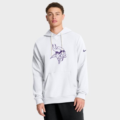 Толстовка Minnesota Vikings Nike White Sideline Standard Issue Alt 2 Dri-FIT