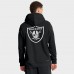 Толстовка Las Vegas Raiders Nike Black 2025 NFL Crucial Catch Sideline Standard Issue Dri-FIT