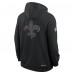 Толстовка New Orleans Saints Nike Black 2025 NFL Crucial Catch Sideline Standard Issue Dri-FIT