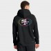 Толстовка San Francisco 49ers Nike Black 2025 NFL Crucial Catch Sideline Standard Issue Dri-FIT