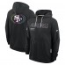 Толстовка San Francisco 49ers Nike Black 2025 NFL Crucial Catch Sideline Standard Issue Dri-FIT