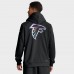 Толстовка Atlanta Falcons Nike Black 2025 NFL Crucial Catch Sideline Standard Issue Dri-FIT