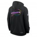 Толстовка Buffalo Bills Nike Black 2025 NFL Crucial Catch Sideline Standard Issue Dri-FIT