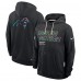 Толстовка Carolina Panthers Nike Black 2025 NFL Crucial Catch Sideline Standard Issue Dri-FIT
