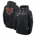 Толстовка Chicago Bears Nike Black 2025 NFL Crucial Catch Sideline Standard Issue Dri-FIT