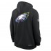 Толстовка Philadelphia Eagles Nike Black 2025 NFL Crucial Catch Sideline Standard Issue Dri-FIT