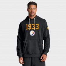 Толстовка Pittsburgh Steelers Nike Black Sideline Standard Issue Alt 2 Dri-FIT