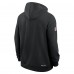 Толстовка Pittsburgh Steelers Nike Black Sideline Standard Issue Alt 2 Dri-FIT